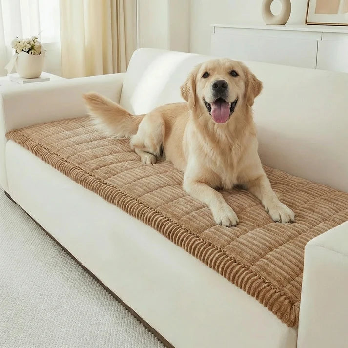 Plush Pet Couch Cover